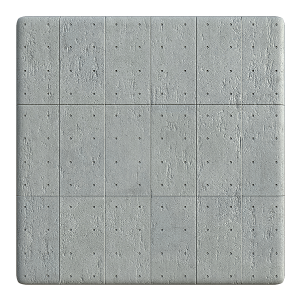 Tadao Ando Vertical Concrete Plate Texture (Plane)