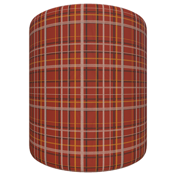 Tartan Pattern Cloth (Cylinder)