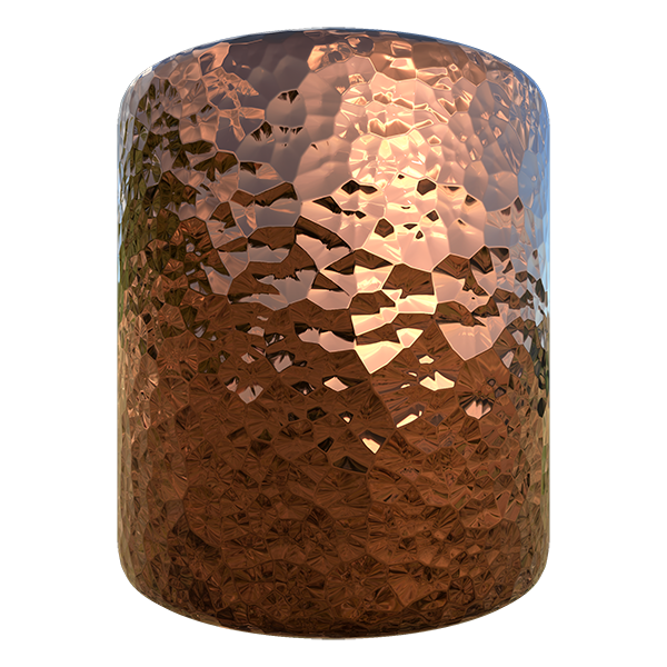Hammered Copper Texture (Cylinder)