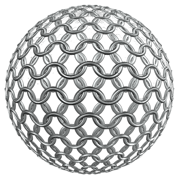 Thick Round Iron Chainmail (Sphere)